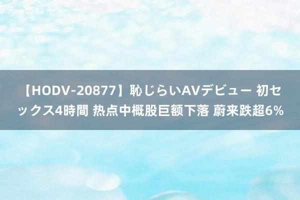 【HODV-20877】恥じらいAVデビュー 初セックス4時間 热点中概股巨额下落 蔚来跌超6%