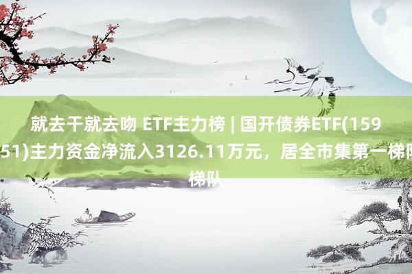 就去干就去吻 ETF主力榜 | 国开债券ETF(159651)主力资金净流入3126.11万元，居全市集第一梯队