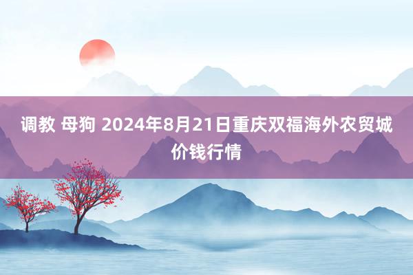 调教 母狗 2024年8月21日重庆双福海外农贸城价钱行情